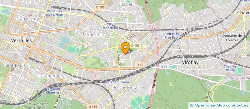 localisation de l'entreprise SOCIETE CIVILE IMMOBILIERE PHIGUPE à VERSAILLES
