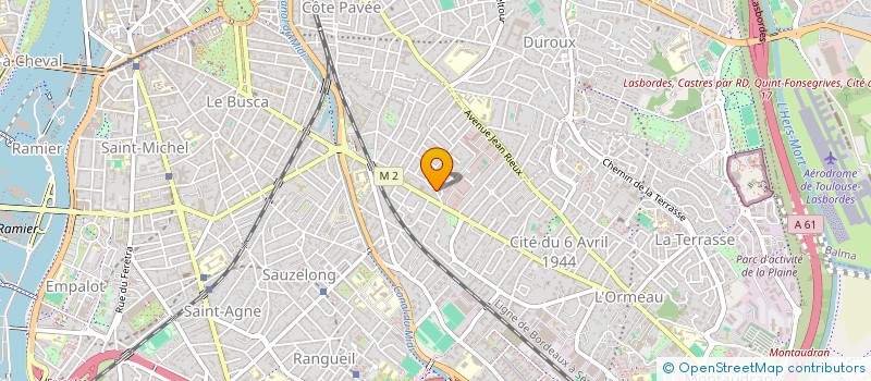 localisation de l'entreprise SOCIETE CIVILE IMMOBILIERE PHILERIC PAR ABREVIATION SCI PHILERIC à TOULOUSE