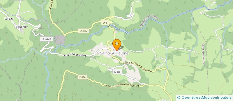 localisation de l'entreprise SOCIETE CIVILE IMMOBILIERE PHILOXENE  SAINT-GUILLAUME