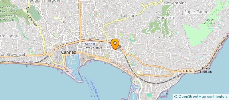 localisation de l'entreprise SOCIETE CIVILE IMMOBILIERE PIACO à CANNES