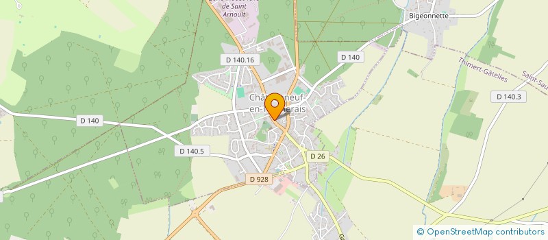 localisation de l'entreprise SOCIETE CIVILE IMMOBILIERE PICASSO 28 à CHATEAUNEUF-EN-THYMERAIS
