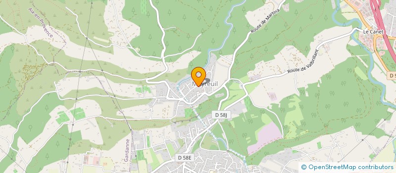 localisation de l'entreprise SOCIETE CIVILE IMMOBILIERE PIELE  MEYREUIL