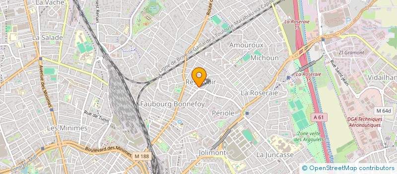 localisation de l'entreprise SOCIETE CIVILE IMMOBILIERE PIEMLUNAMI à TOULOUSE