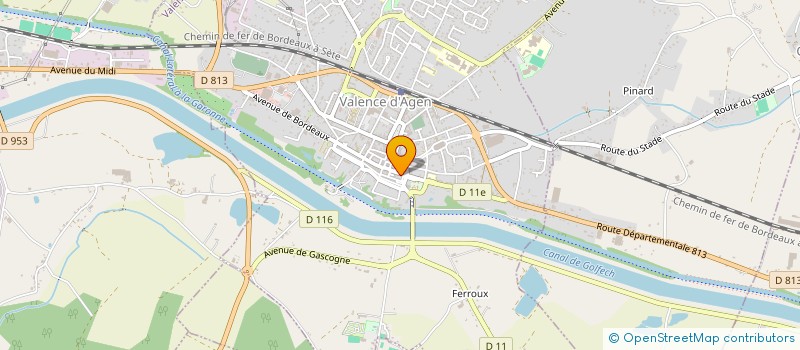 localisation de l'entreprise SOCIETE CIVILE IMMOBILIERE PIERRE à VALENCE