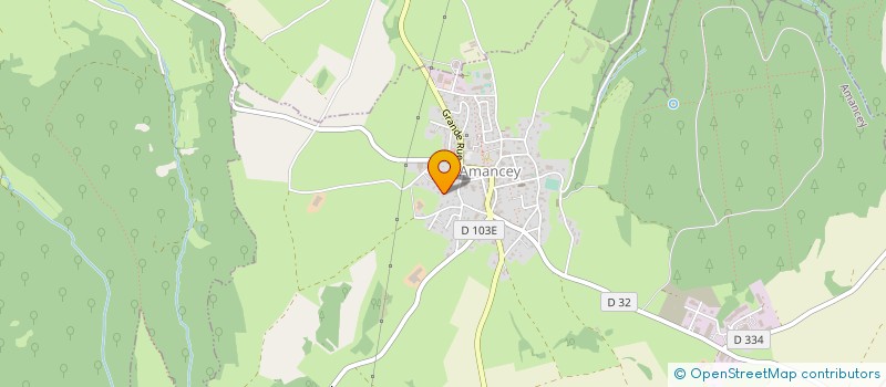 localisation de l'entreprise SOCIETE CIVILE IMMOBILIERE PIERRE & CECILE  AMANCEY