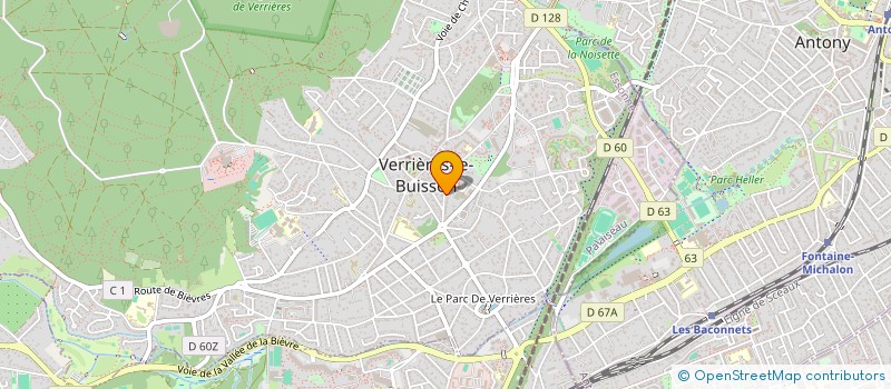 localisation de l'entreprise SOCIETE CIVILE IMMOBILIERE PIERRE INVEST à VERRIERES LE BUISSON