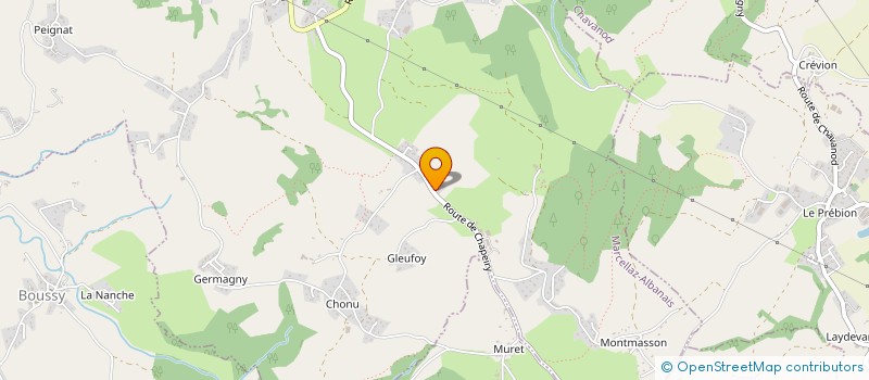 localisation de l'entreprise SOCIETE CIVILE IMMOBILIERE PIGEB  MARCELLAZ-ALBANAIS