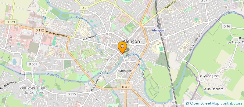 localisation de l'entreprise SOCIETE CIVILE IMMOBILIERE PILON-TURPIN à ALENCON