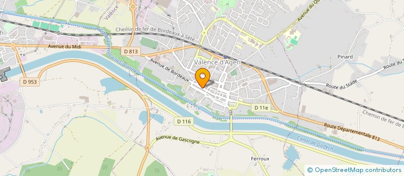 localisation de l'entreprise SOCIETE CIVILE IMMOBILIERE PILOU à VALENCE