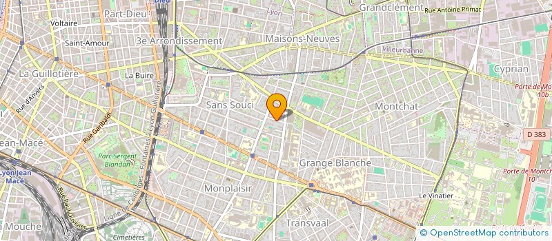 localisation de l'entreprise SOCIETE CIVILE IMMOBILIERE PIMO  LYON