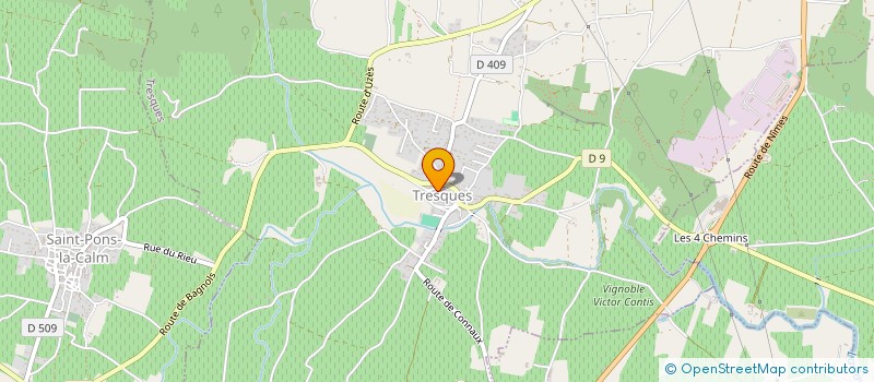 localisation de l'entreprise SOCIETE CIVILE IMMOBILIERE PINCEAU  TRESQUES