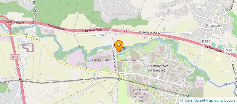 localisation de l'entreprise SOCIETE CIVILE IMMOBILIERE PIPROUT  ROUSSET