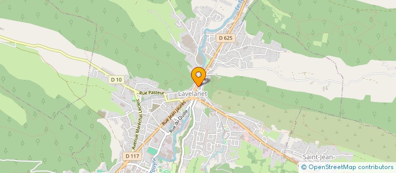 localisation de l'entreprise SOCIETE CIVILE IMMOBILIERE PLAINE ET SOULE à LAVELANET