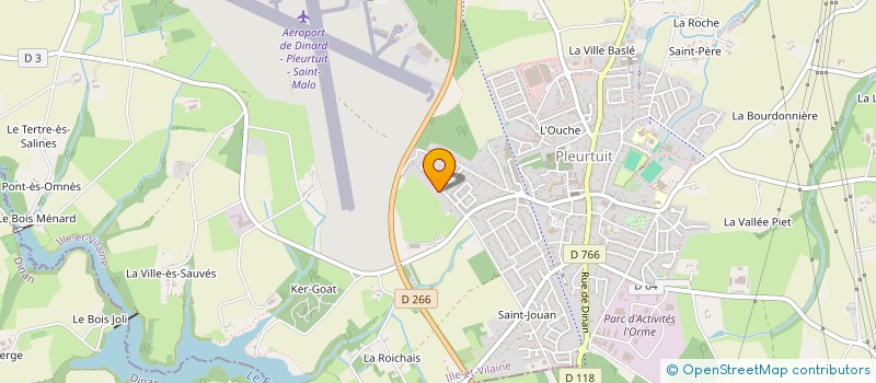 localisation de l'entreprise SOCIETE CIVILE IMMOBILIERE PLEURTUIT WROBLEWSKI  PLEURTUIT