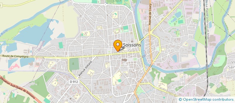 localisation de l'entreprise SOCIETE CIVILE IMMOBILIERE PLOCQ à SOISSONS