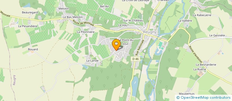 localisation de l'entreprise SOCIETE CIVILE IMMOBILIERE PLOVER à REUGNY