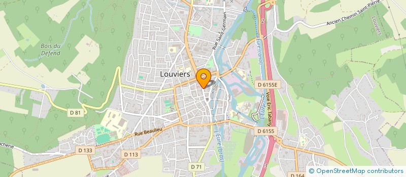 localisation de l'entreprise SOCIETE CIVILE IMMOBILIERE PLUM TREE & SON à LOUVIERS