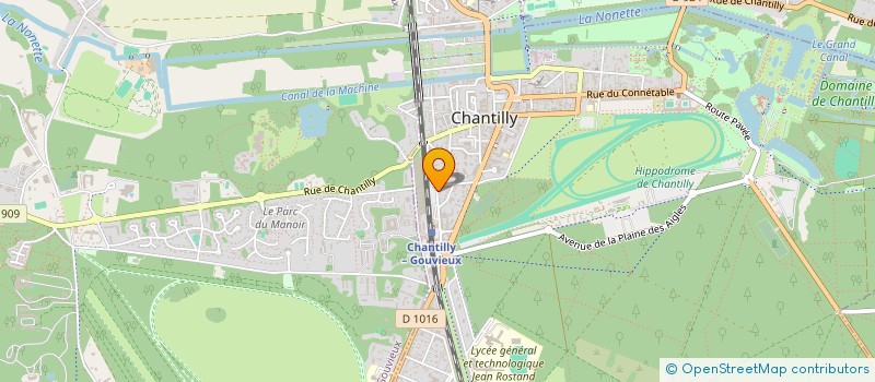 localisation de l'entreprise SOCIETE CIVILE IMMOBILIERE POGE  CHANTILLY