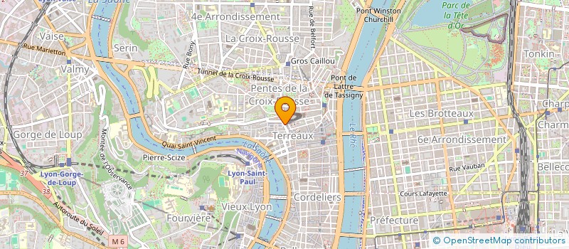 localisation de l'entreprise SOCIETE CIVILE IMMOBILIERE POIGNAND-CROS à LYON