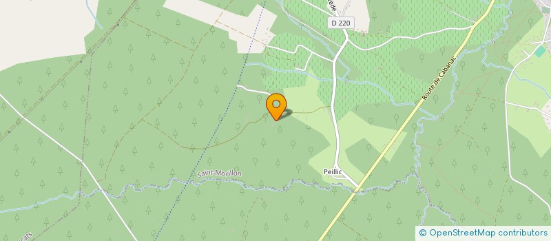 localisation de l'entreprise SOCIETE CIVILE IMMOBILIERE POLYPHONIES  SAINT-MORILLON