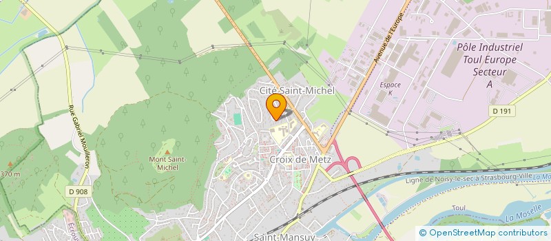 localisation de l'entreprise SOCIETE CIVILE IMMOBILIERE POMAR PATRIMOINE  TOUL