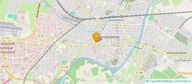 localisation de l'entreprise SOCIETE CIVILE IMMOBILIERE PRADEL à CARCASSONNE
