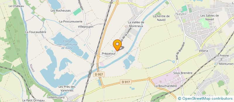 localisation de l'entreprise SOCIETE CIVILE IMMOBILIERE PREPATOUR  NAVEIL