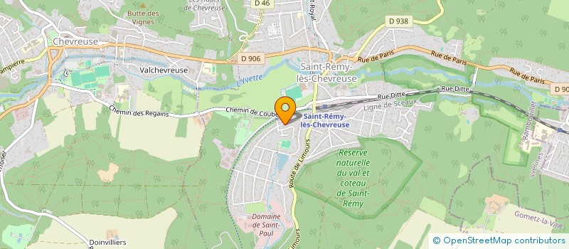 localisation de l'entreprise SOCIETE CIVILE IMMOBILIERE PRESIO  SAINT-REMY-LES-CHEVREUSE