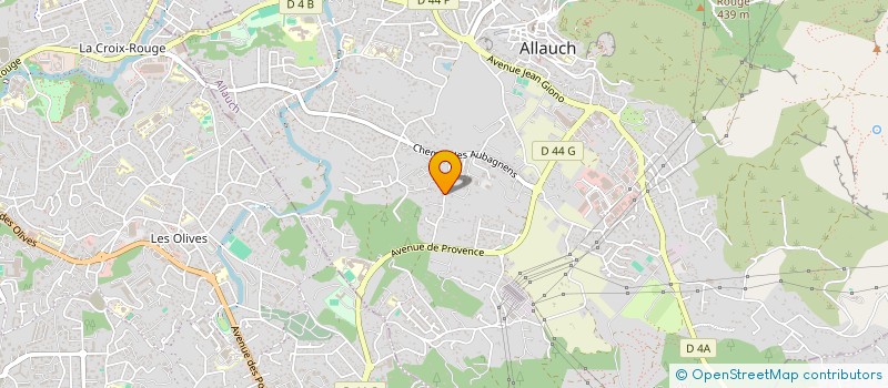 localisation de l'entreprise SOCIETE CIVILE IMMOBILIERE PRIMAVERA  ALLAUCH