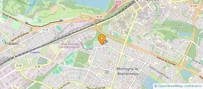 localisation de l'entreprise SOCIETE CIVILE IMMOBILIERE PRIMED  MONTIGNY-LE-BRETONNEUX