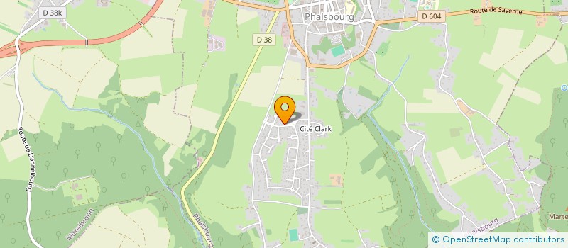 localisation de l'entreprise SOCIETE CIVILE IMMOBILIERE PRINCESSE HENRIETTE  PHALSBOURG