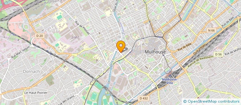 localisation de l'entreprise SOCIETE CIVILE IMMOBILIERE PRO'FORMATIONS  MULHOUSE