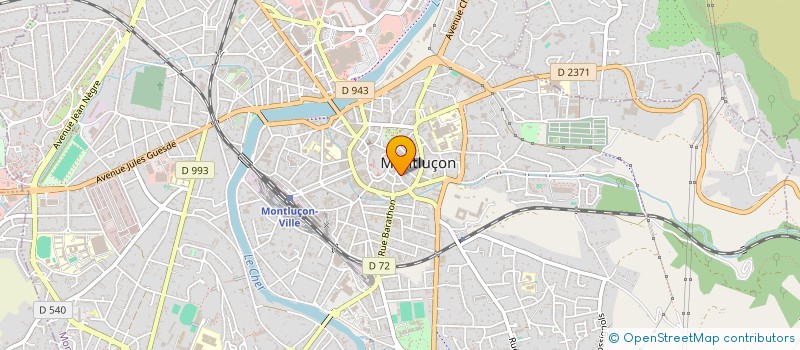 localisation de l'entreprise SOCIETE CIVILE IMMOBILIERE PRO.FUTURA à MONTLUCON