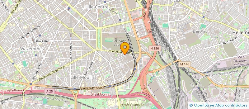 localisation de l'entreprise SOCIETE CIVILE IMMOBILIERE PSD EUROPE à LILLE