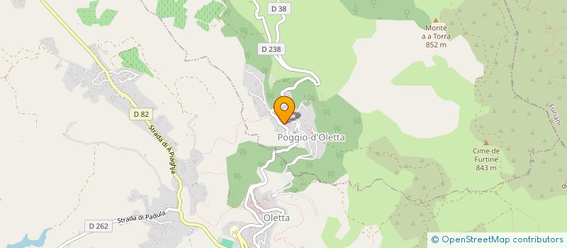 localisation de l'entreprise SOCIETE CIVILE IMMOBILIERE PSM à POGGIO D'OLETTA
