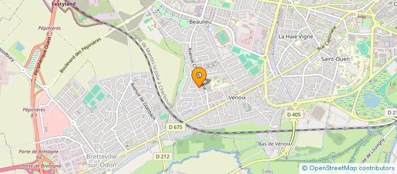 localisation de l'entreprise SOCIETE CIVILE IMMOBILIERE PSYCHOLOGUES & COMPAGNIE à CAEN