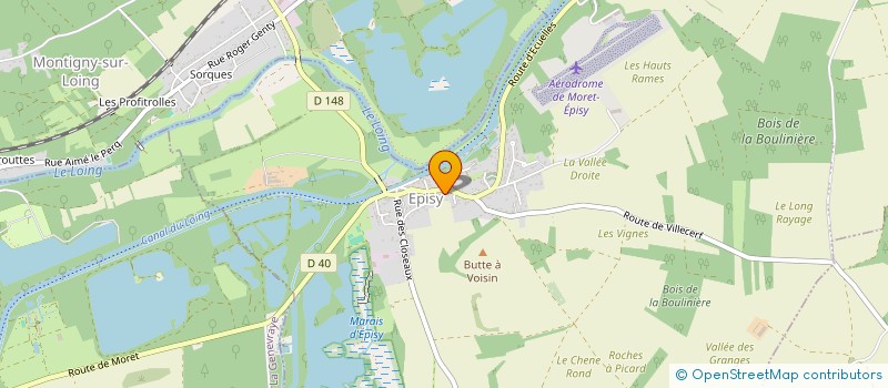 localisation de l'entreprise SOCIETE CIVILE IMMOBILIERE PUJO  MORET-LOING-ET-ORVANNE