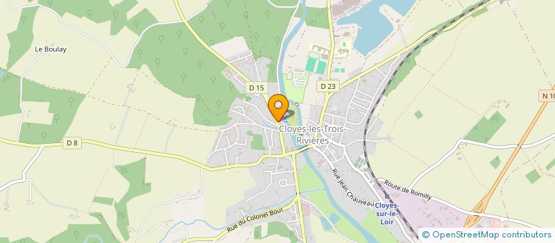 localisation de l'entreprise SOCIETE CIVILE IMMOBILIERE PUJOL à CLOYES-LES-TROIS-RIVIERES