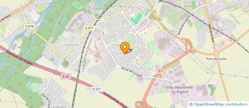 localisation de l'entreprise SOCIETE CIVILE IMMOBILIERE Q M L à GAUCHY