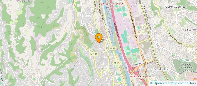 localisation de l'entreprise SOCIETE CIVILE IMMOBILIERE QUATRE AILES (SCI 4 AILES) à SAINT-LAURENT-DU-VAR
