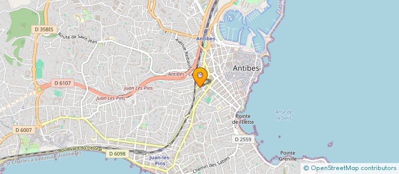 localisation de l'entreprise SOCIETE CIVILE IMMOBILIERE QUATRE IMMO à ANTIBES