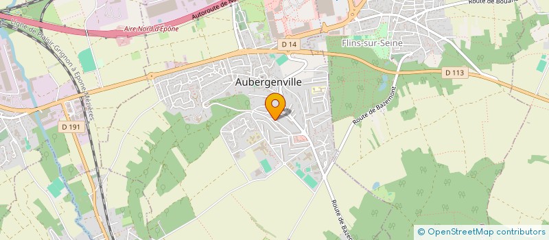 localisation de l'entreprise SOCIETE CIVILE IMMOBILIERE QUATREUIL PEIGER COLE  AUBERGENVILLE