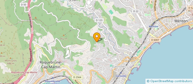 localisation de l'entreprise SOCIETE CIVILE IMMOBILIERE QUINAO à ROQUEBRUNE-CAP-MARTIN