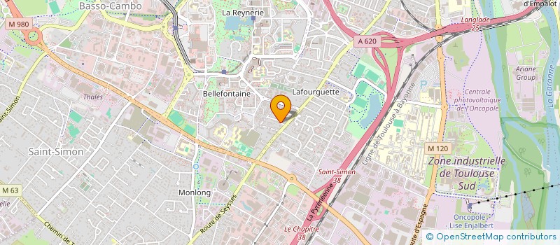localisation de l'entreprise SOCIETE CIVILE IMMOBILIERE R.C.W. IMMO ET PAR ABREVIATION SCI R.C.W. IMMO à TOULOUSE