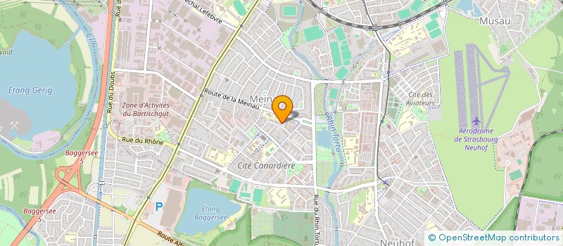 localisation de l'entreprise SOCIETE CIVILE IMMOBILIERE R.M.H à STRASBOURG