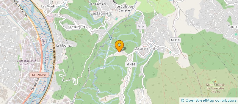 localisation de l'entreprise SOCIETE CIVILE IMMOBILIERE R.S.T. PAR ABREVIATION SCI R.S.T. à ASPREMONT