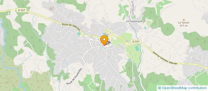 localisation de l'entreprise SOCIETE CIVILE IMMOBILIERE RAB  FLAYOSC