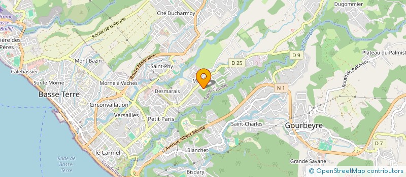 localisation de l'entreprise SOCIETE CIVILE IMMOBILIERE RACMANVIR à SAINT-CLAUDE