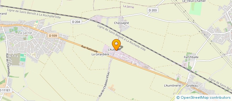 localisation de l'entreprise SOCIETE CIVILE IMMOBILIERE RACTAB  SALLES-SUR-MER