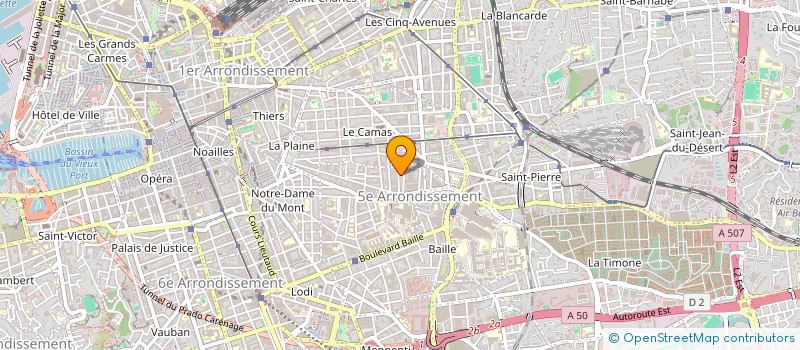 localisation de l'entreprise SOCIETE CIVILE IMMOBILIERE RAFAEL à MARSEILLE